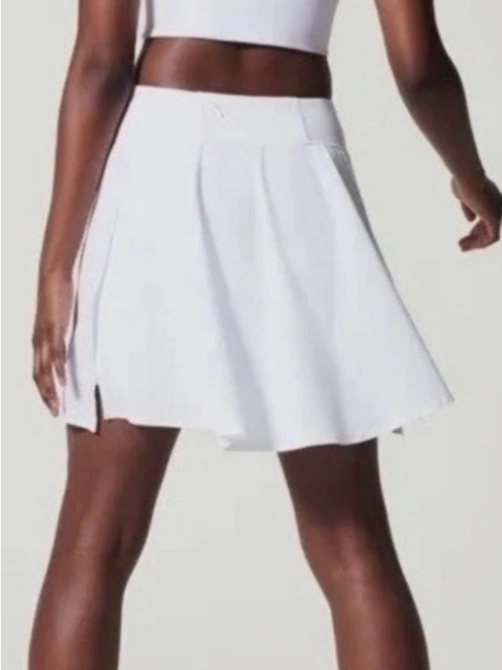SPANX White Get Moving Skort
